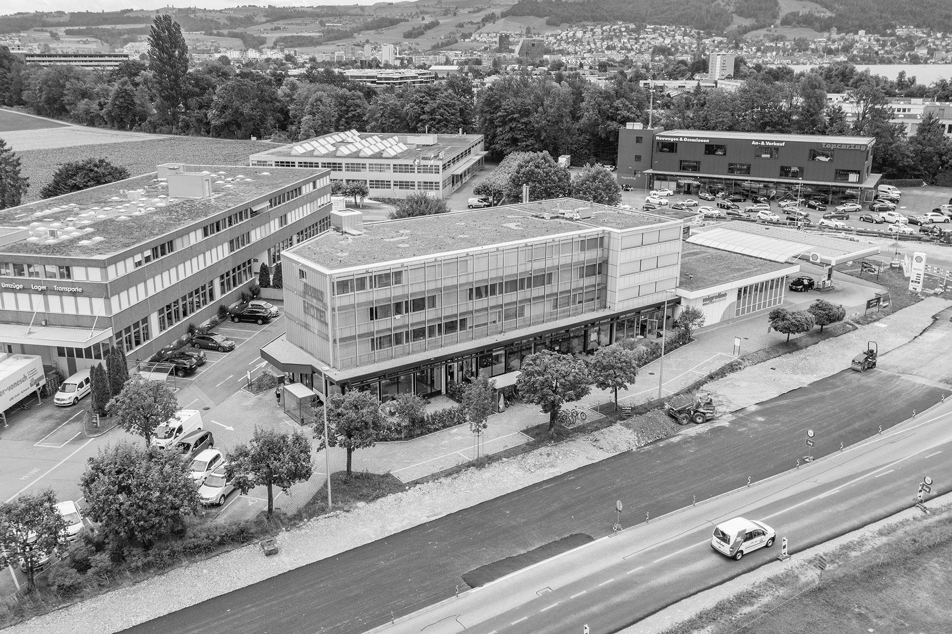 Wohnheim Chollerstrasse, Aussenansicht