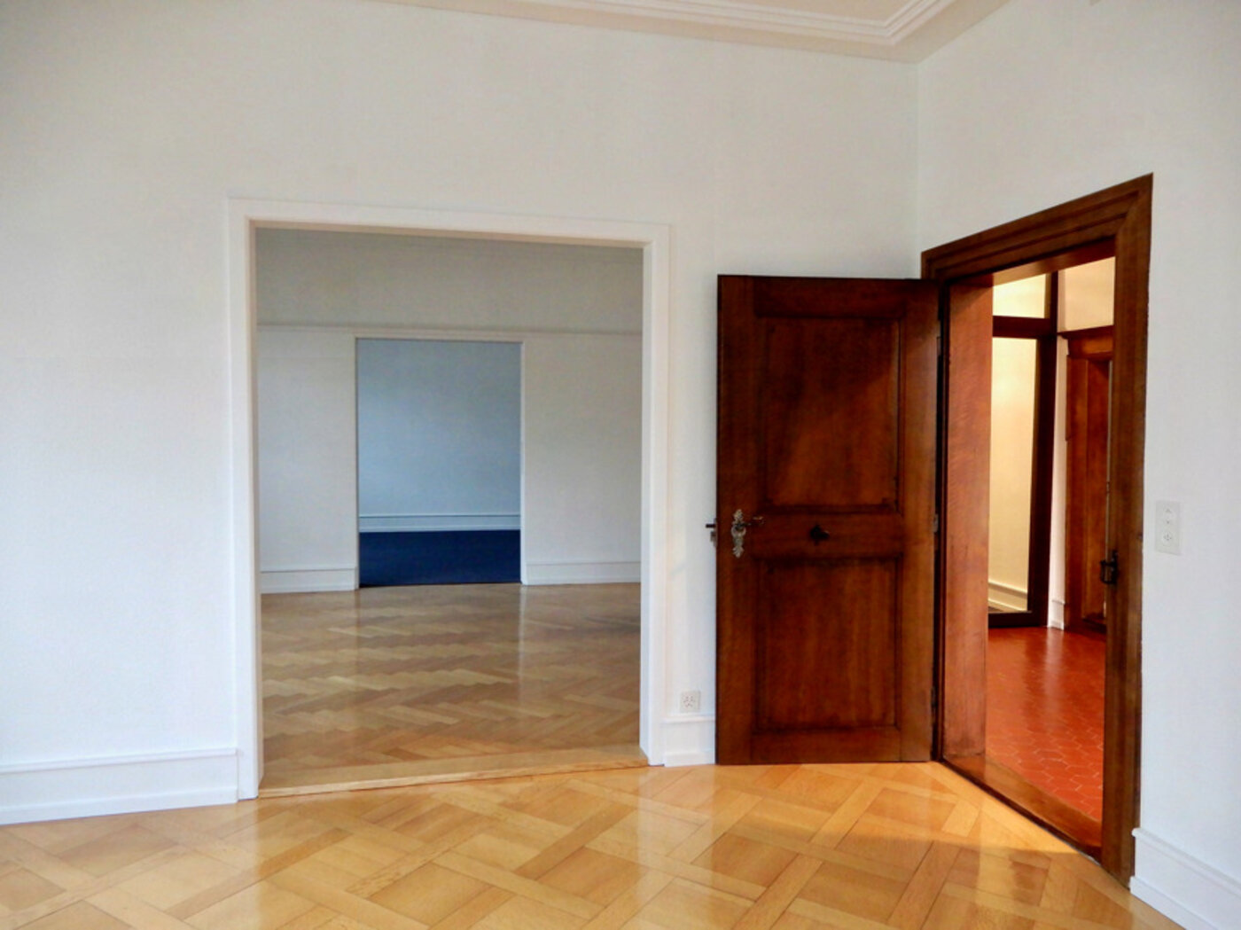 Historischer Salon mit Parkett